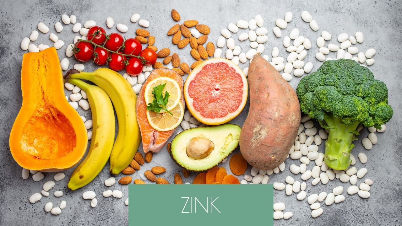 Grönsaker och bönor rika på zink